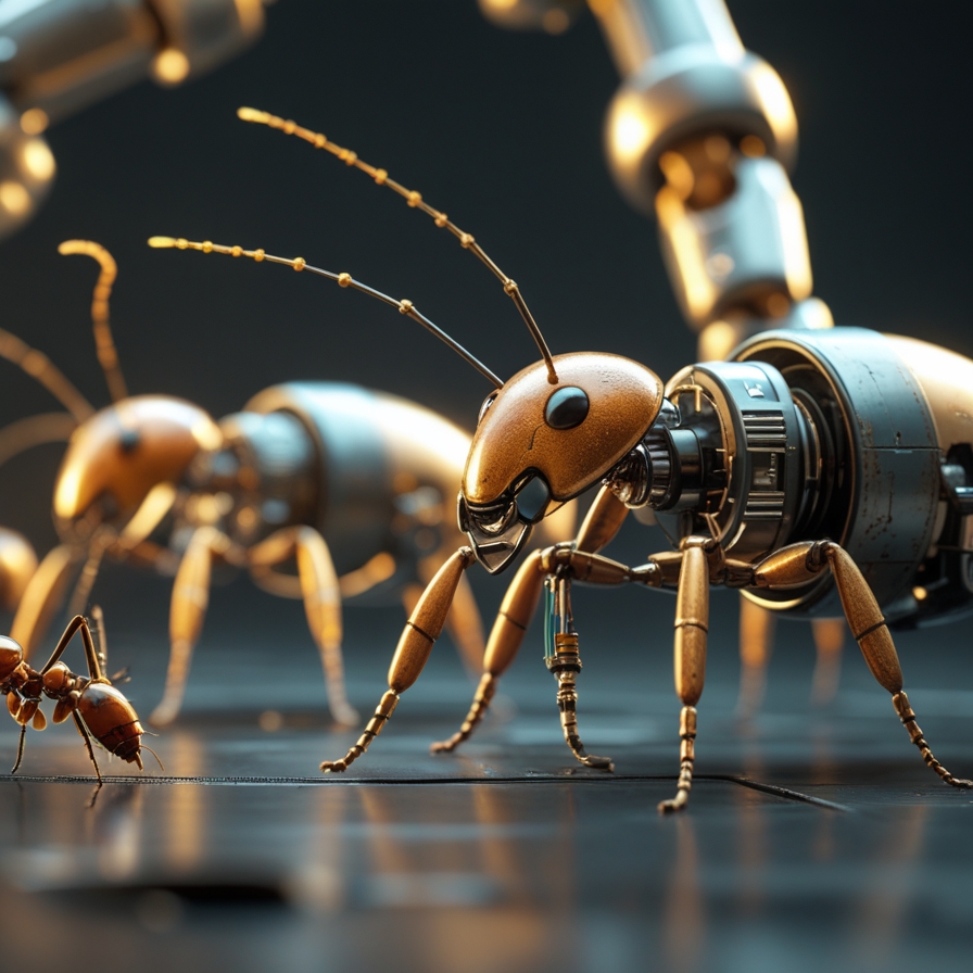 robots e insectos