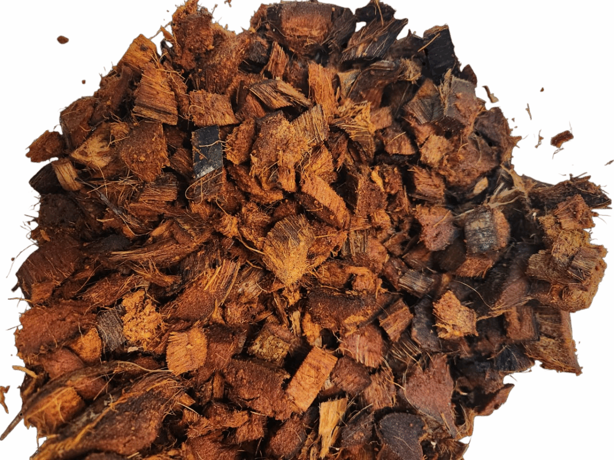 coconut husk chips 500g  Gigan Terra
